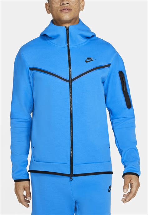 nike fleece pak blauw|blauw tech fleece.